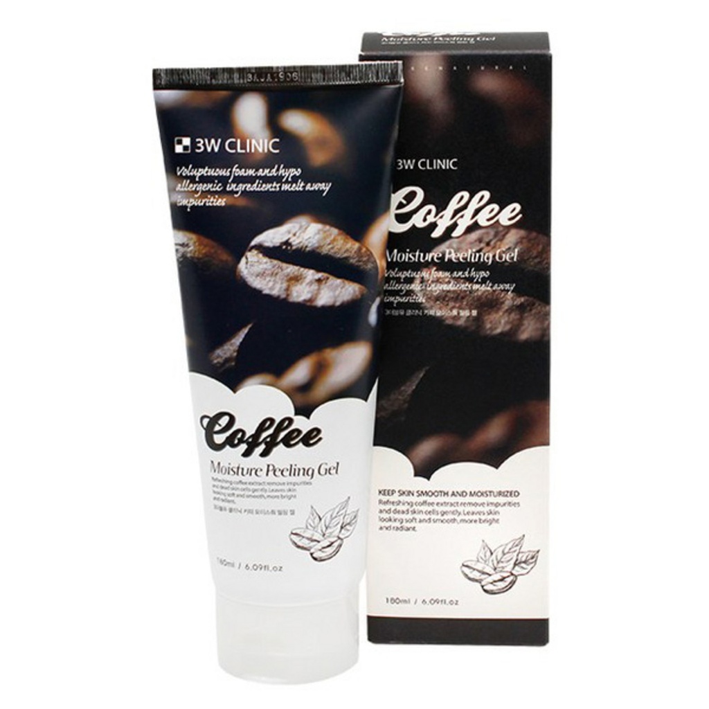 3W Clinic Coffee Moisture Peeling Gel 180ml x 5ea