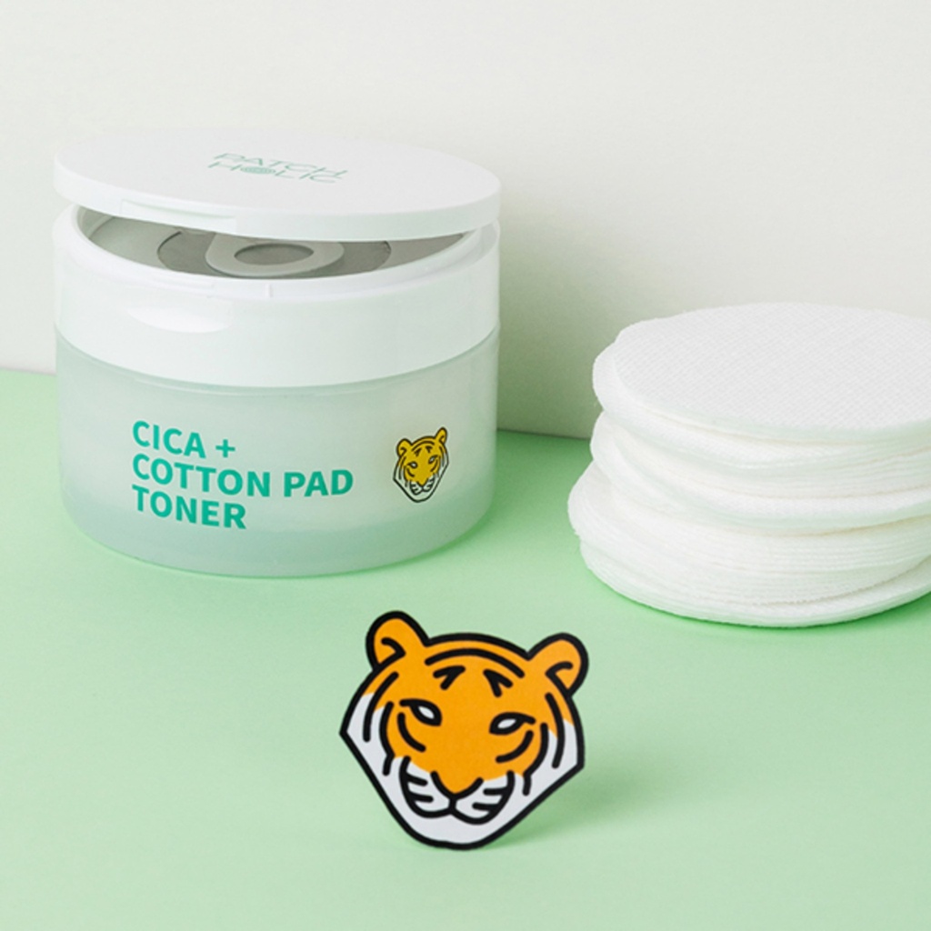 Patchholic Cica Plus Cotton Pad Toner 30p