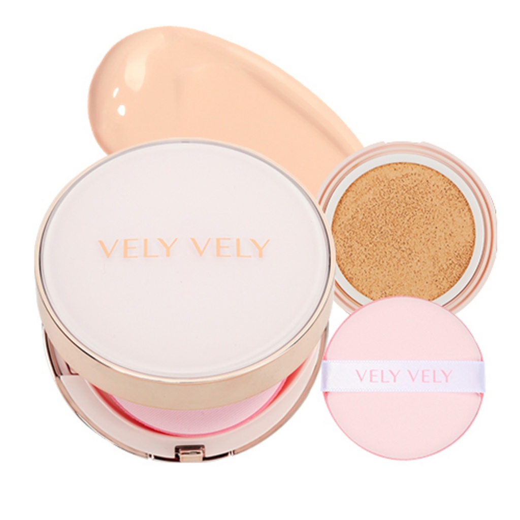 VELY VELY Aura Luminous Cushion Foundation 17g + Refill 17g