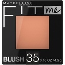 Maybelline Fit Me! blush pad a week