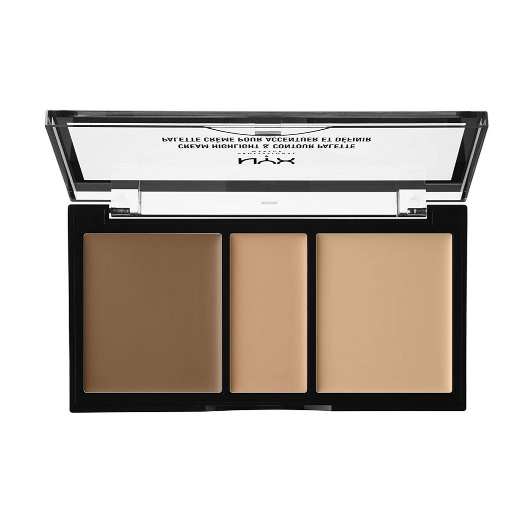 NYX Cream Highlight & Contour Palette 6.6g