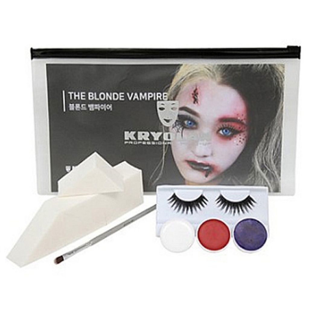 Krioran Blonde Vampire Makeup Set