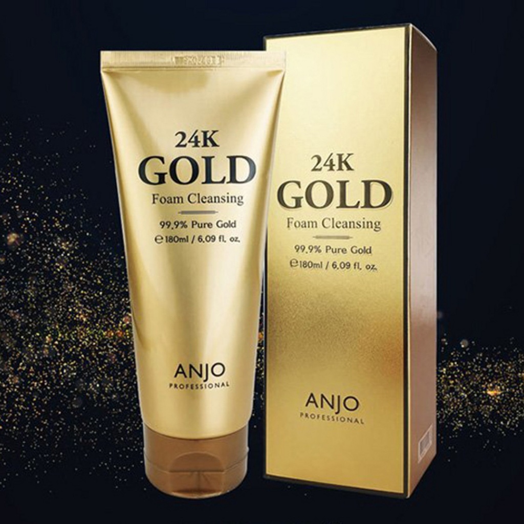 Anjou 24K Gold Foam Cleansing 100ml