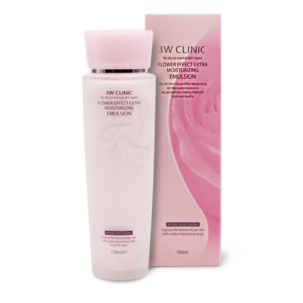 3WCLINIC Flower Effect Super Moisturizing Emulsion