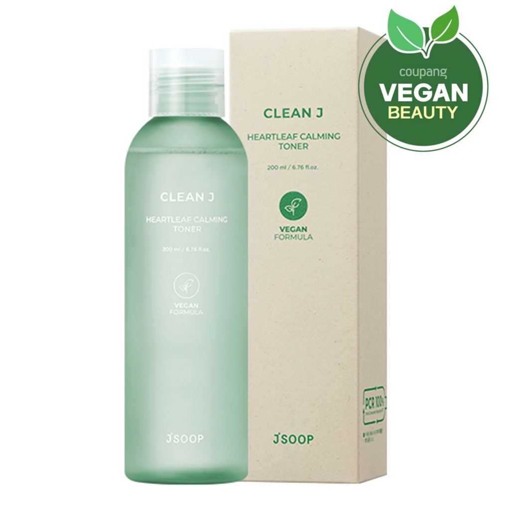 J-sup Clean J Vegan Hoseongcho Soothing Toner