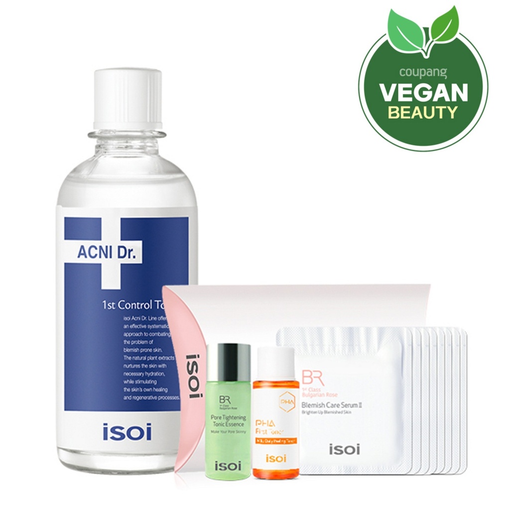 Isoi Acne Doctor 1st Control Tonic 130ml + 6 trial kits sent randomly