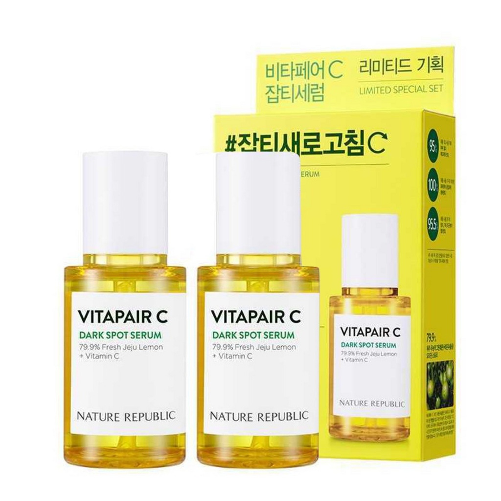 Nature Republic Online Exclusive Vita Pair C Blemish Serum Limited Special Set