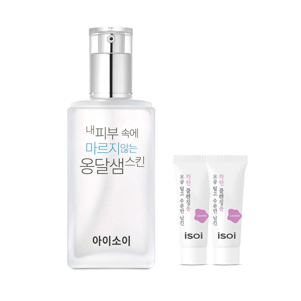 Isoi Ongdalsaem Skin 130ml + Moisturizing Foam 7ml x 2p