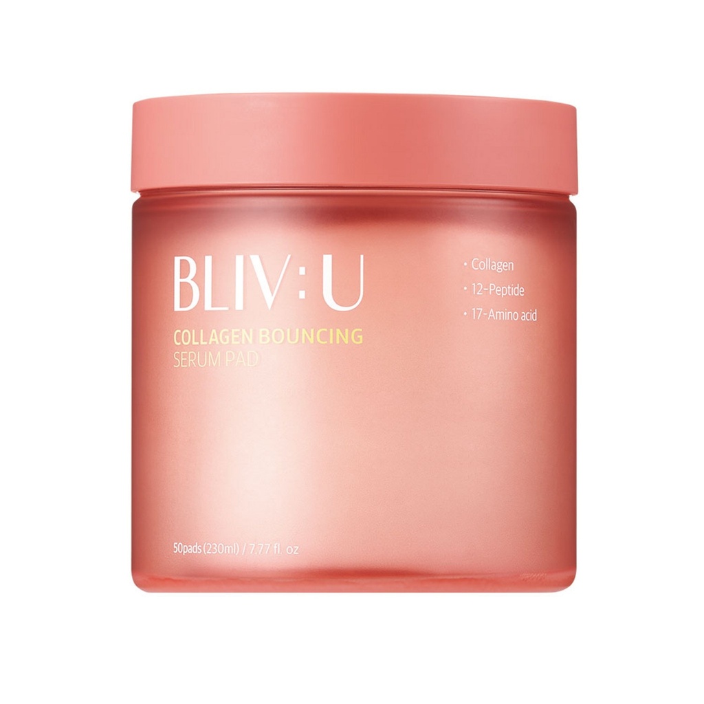 BliveU Collagen Bouncing Serum Pad 50p