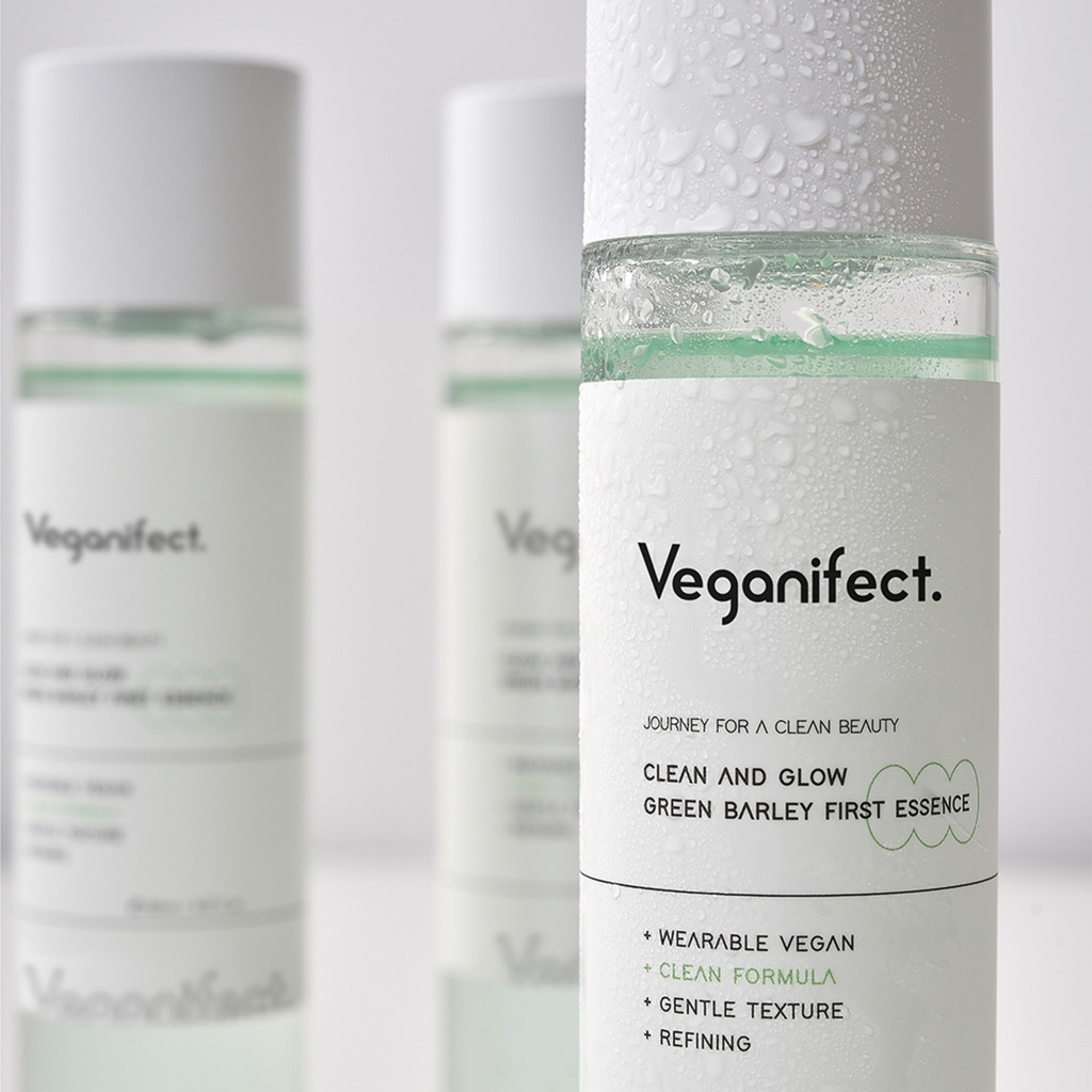 Vegan Effect Clean & Glow Green Barley First Essence