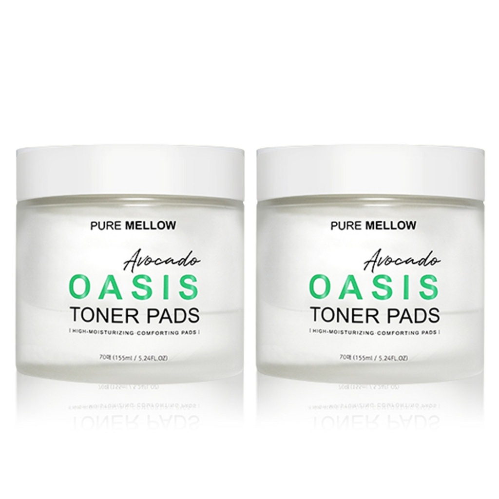 Pure Mellow Avocado Oasis Toner Pad 70p