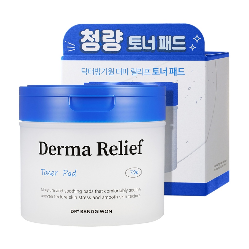 Dr. Bang Kiwon Derma Relief Toner Pad