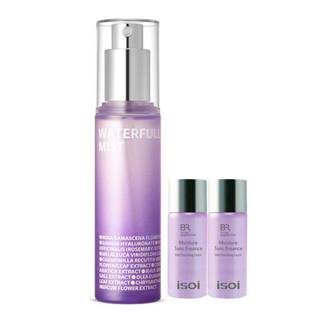 Isoi Waterfull Mist 55ml + Moist Tonic 8mlx2p