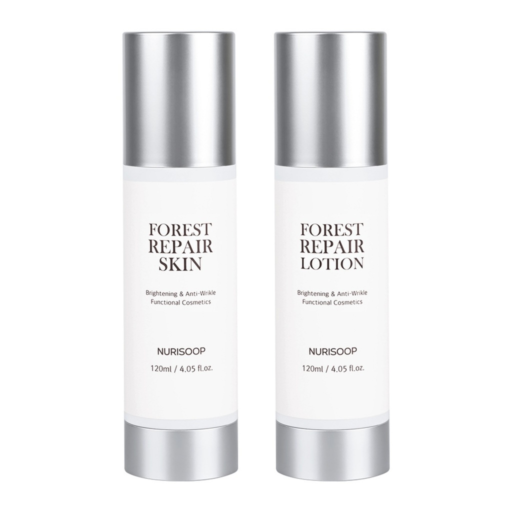 Nurisup Forest Repair Skin 120ml + Lotion 120ml Set