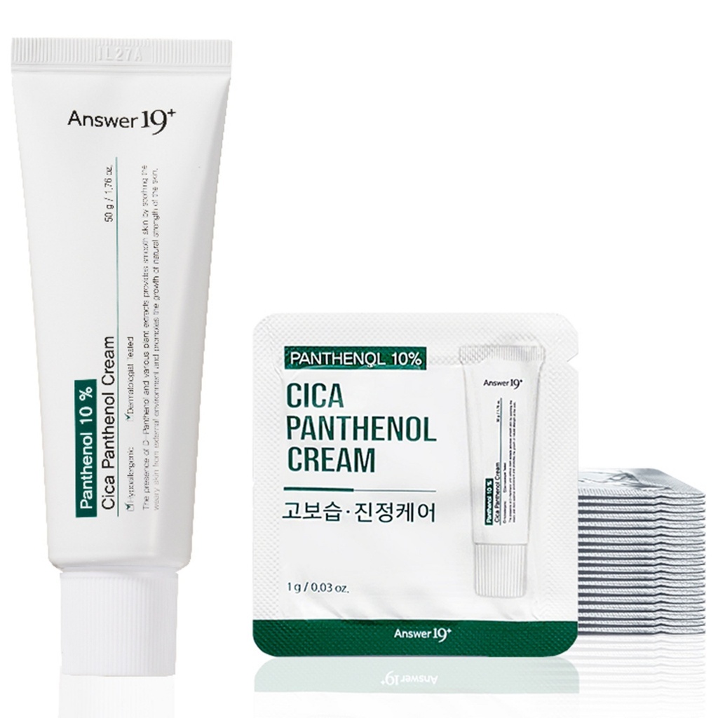 Answer Nineteen Cica Panthenol Cream 50g + 20g