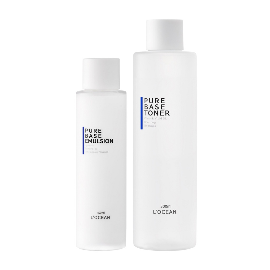 L'Oceang Pure Base Toner & Emulsion