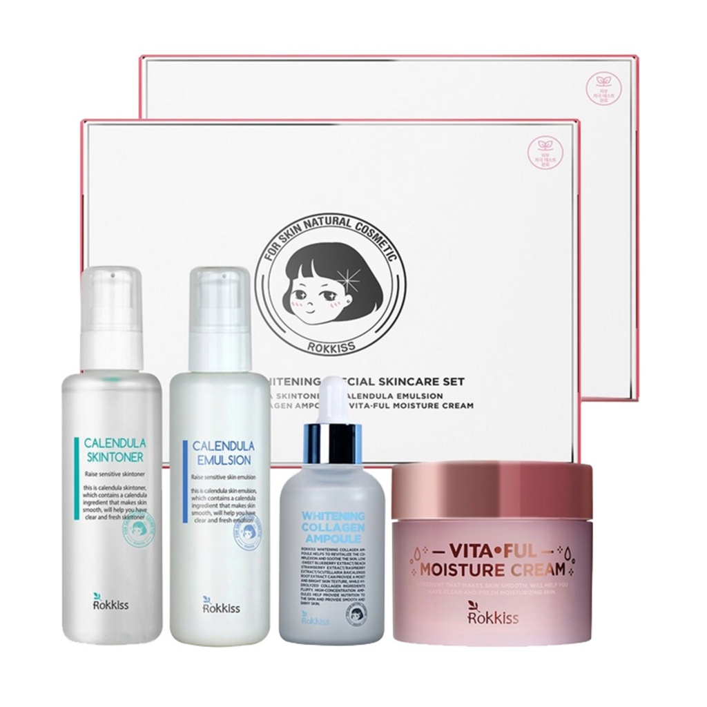 Rocky's Whitening Special Skin Care Set of 4