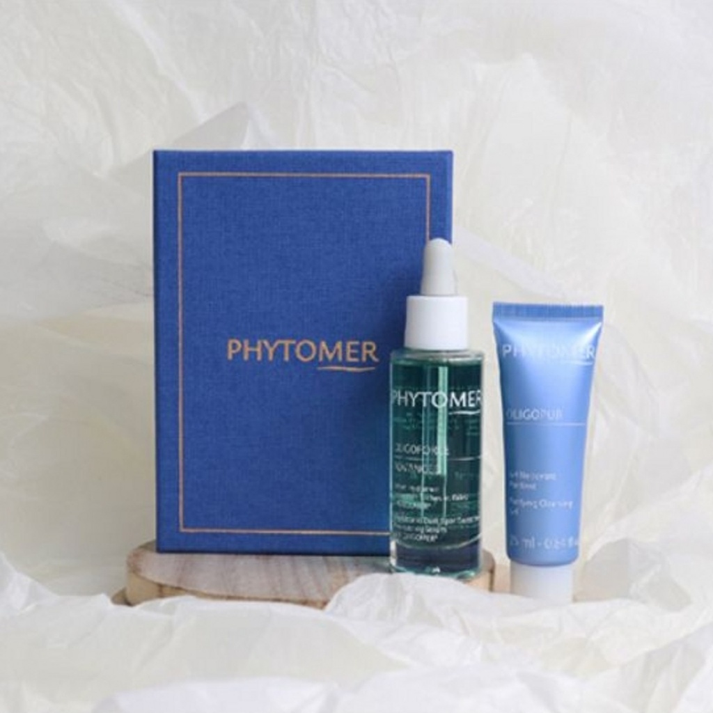 Phytomer Oligophor Serum Advanced 30ml + Gel Nettoye 25ml Set