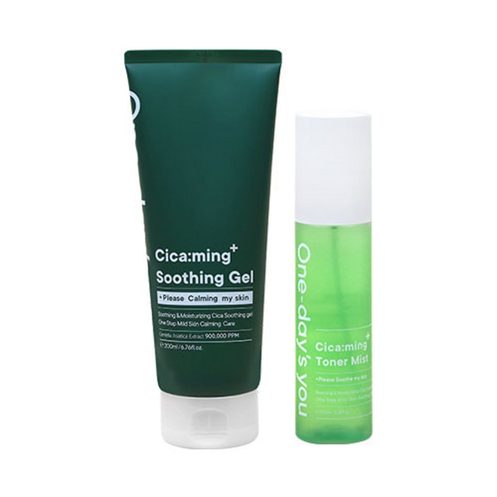 One Days You Cicaming Soothing Gel + Toner Mist