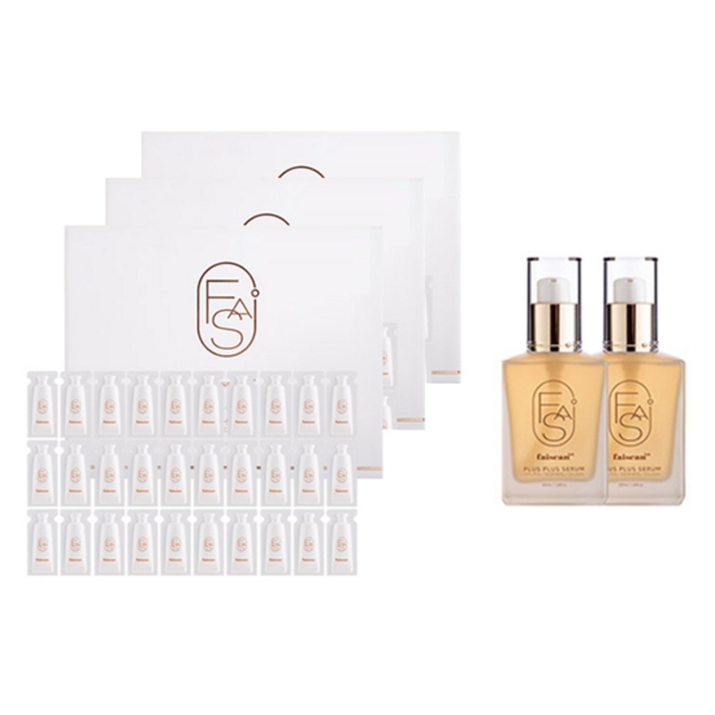 Face Can Lab Double F Vitamin C Powder Ampoule 0.2g x 90p + Plus Serum 50ml x 2p Set