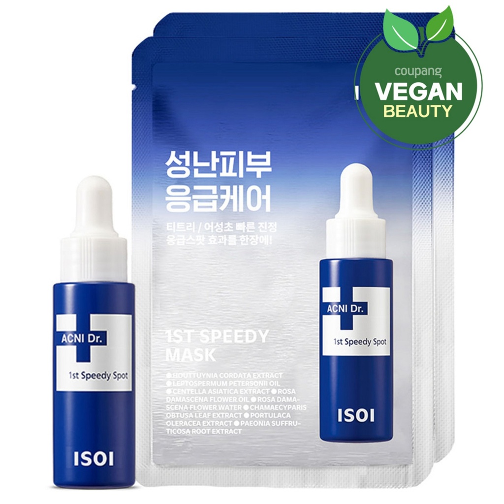 Isoi Acne Doctor 1st Speedy Spot 14ml + Mask Pack 2p