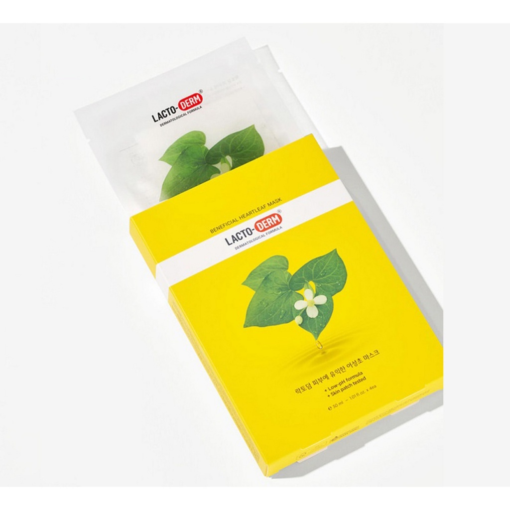 Lactoderm Eoseongcho Sheet Mask 30ml, beneficial for the skin