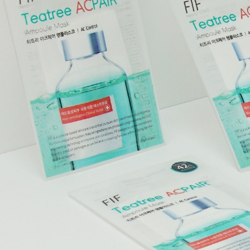 FIF Tea Tree Arc Fair Ampoule Mask