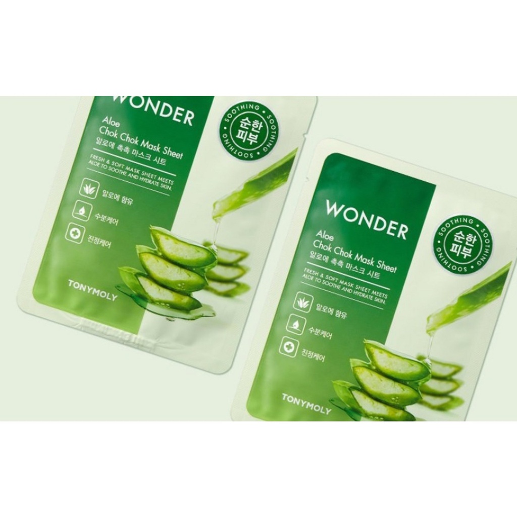 TONY MOLY Wonder Aloe Moist Mask Sheet