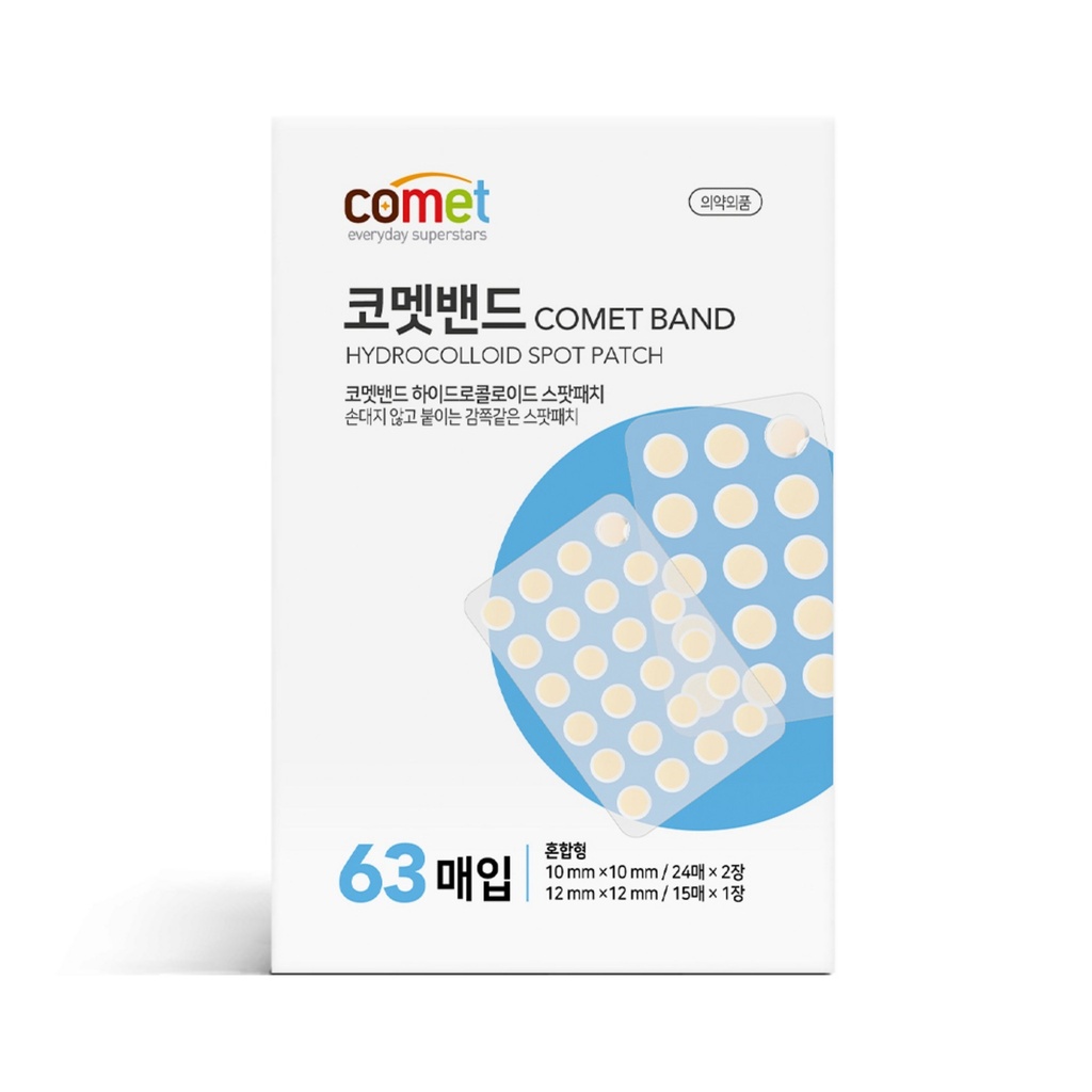 Comet Hydrocolloid Spot Patch Mixed Type