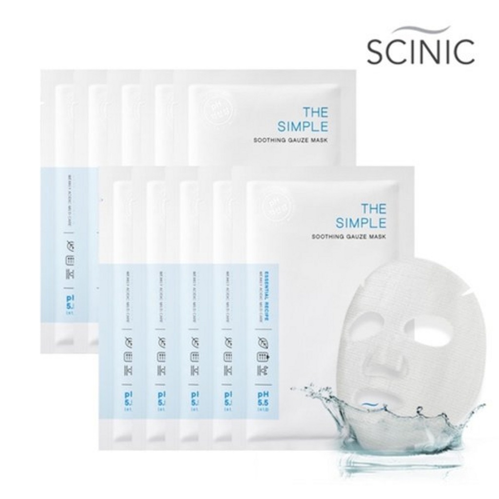 Scinic The Simple Soothing Gauze Mask