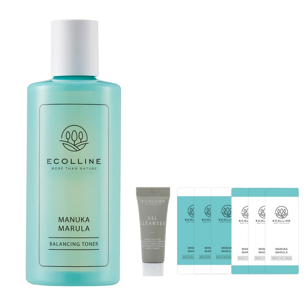 Ecolin Manuka Marula Balancing Toner 300ml + MTN Sampler