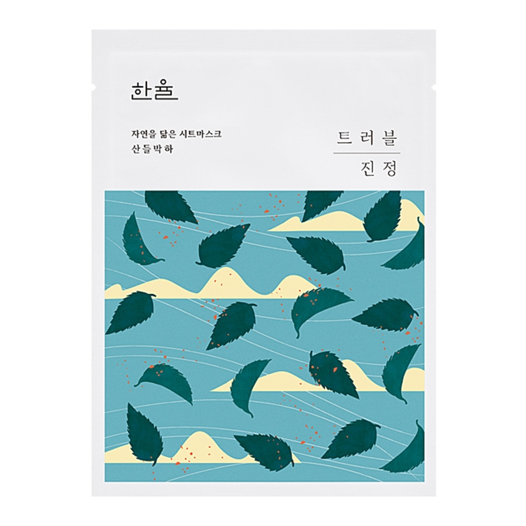 Hanyul Nature Resembling Sheet Mask Sandeul Mint