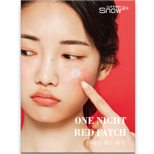 SNOW2PLUS ONE NIGHT RED PATCH