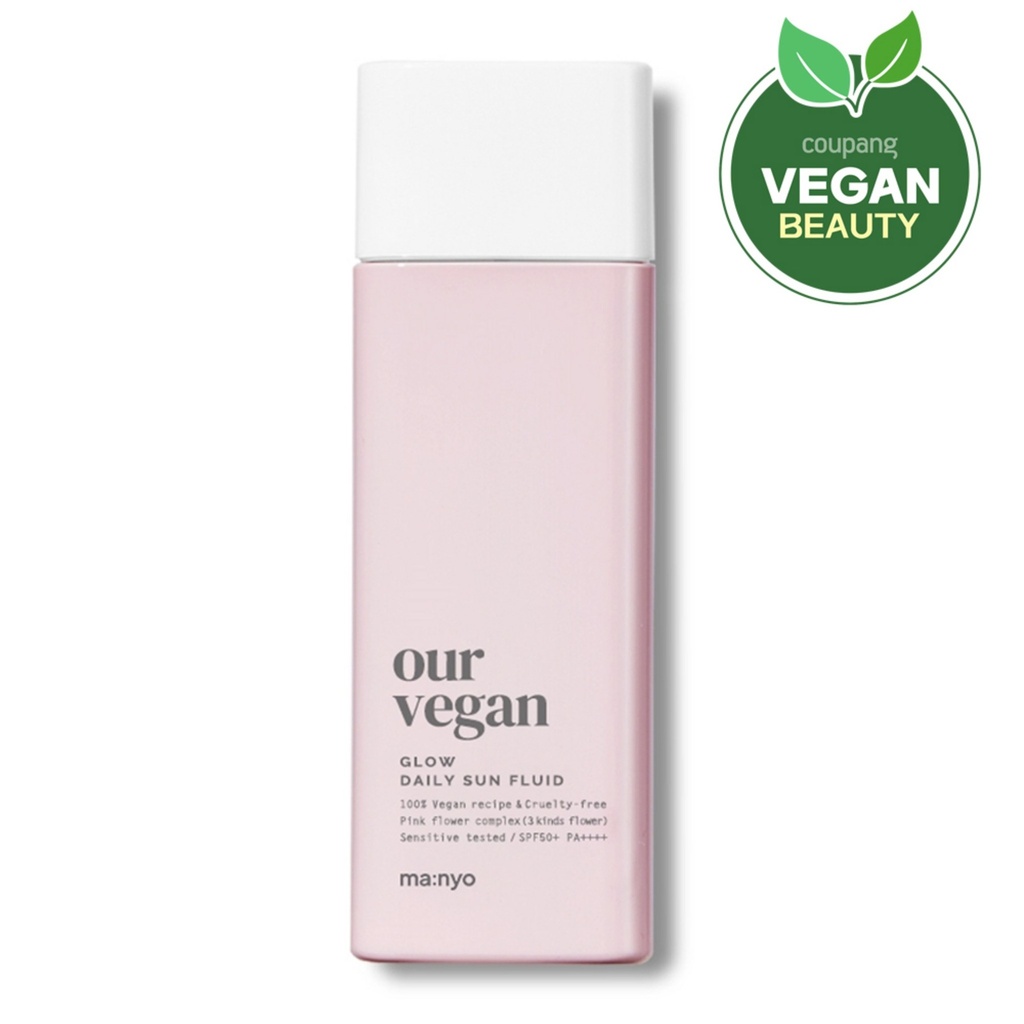 Manyo Factory Our Vegan Sun Fluid Glow Sun Cream SPF50+ PA++++