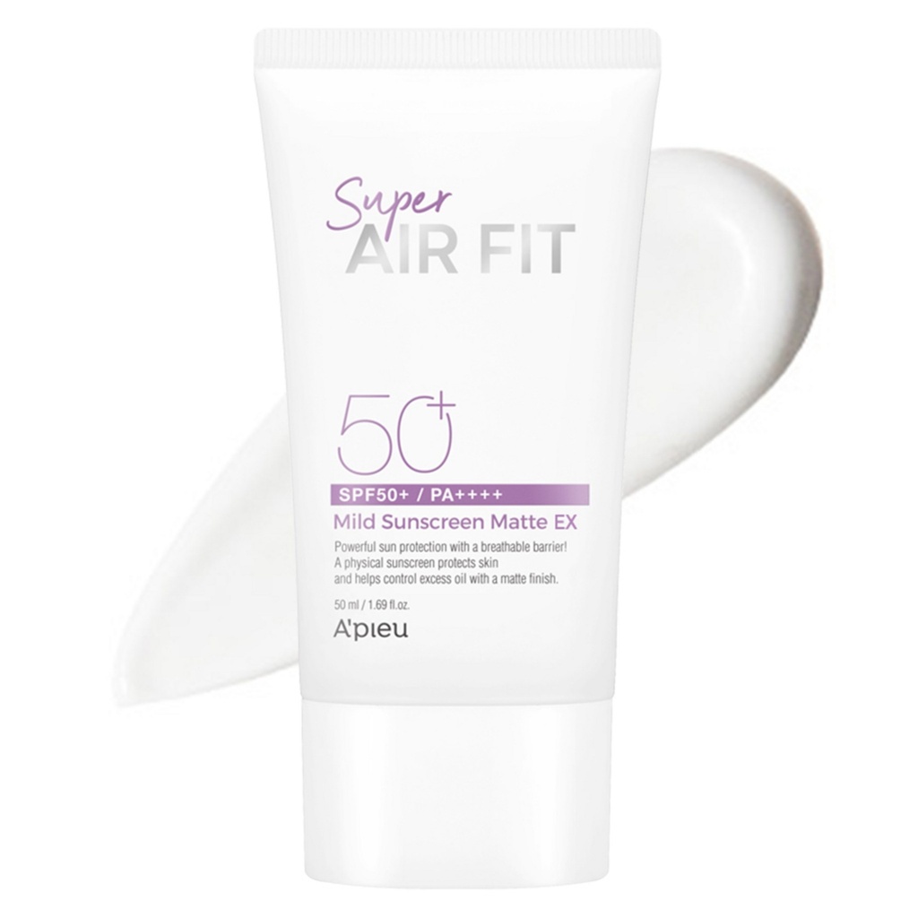 Apieu Super Air Fit Mild Sun Cream No Sebum EX SPF50+ PA++++