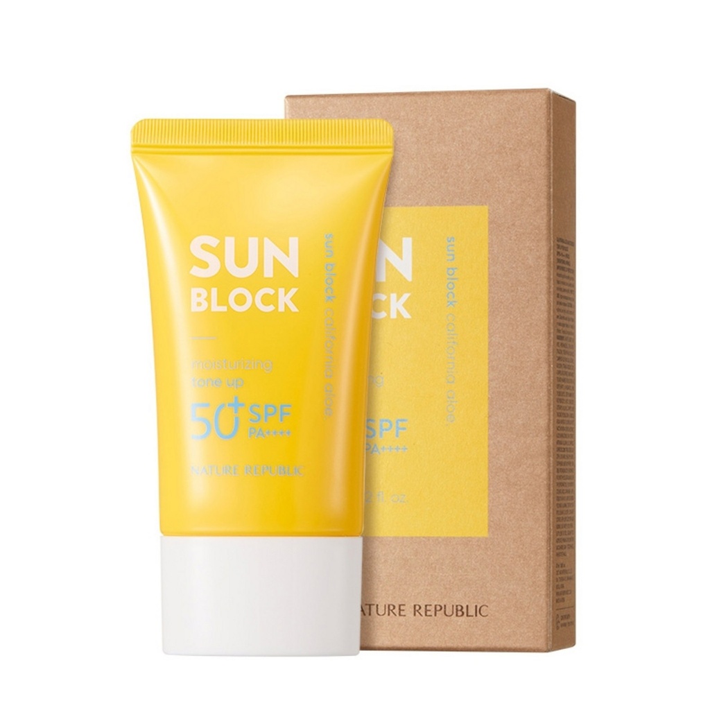 [Nature Republic] California Aloe Moisture Tone-up Sunblock SPF50+ PA++++