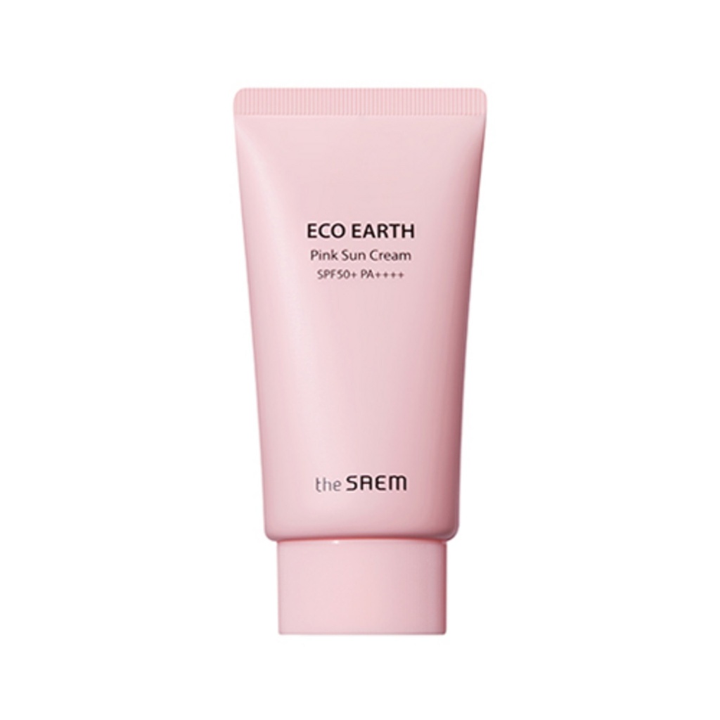 The Saem Eco Earth Pink Sun Cream SPF50+ PA++++