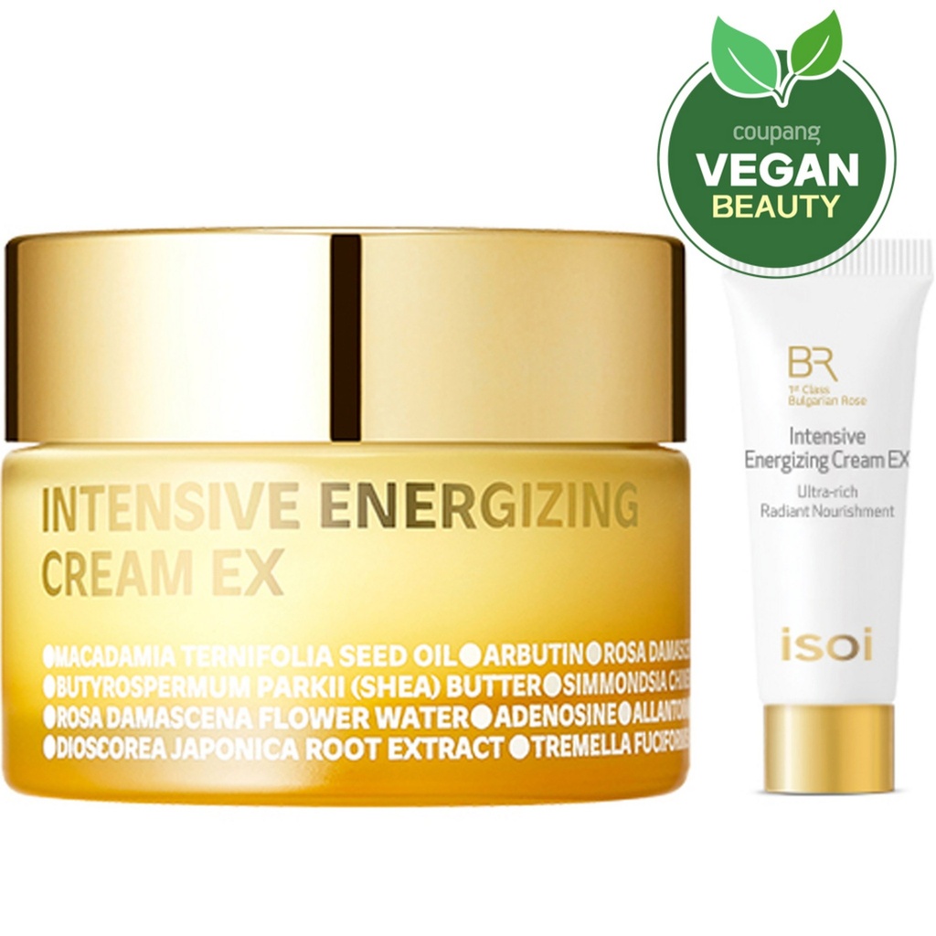 Isoi Intensive Energizing Cream 60ml EX + Elasticity Cream EX 7ml