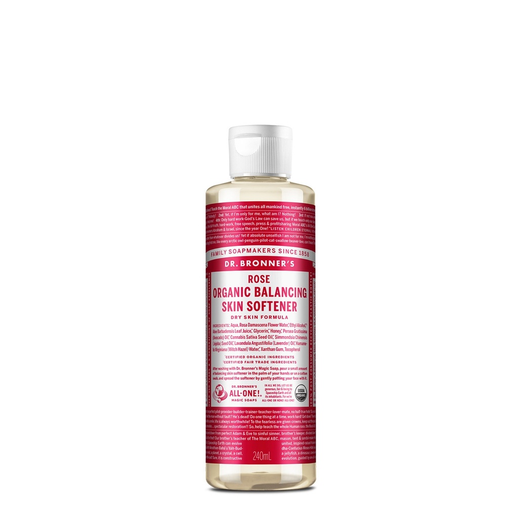 Dr. Bronner's Rose Balancing Skin Softener