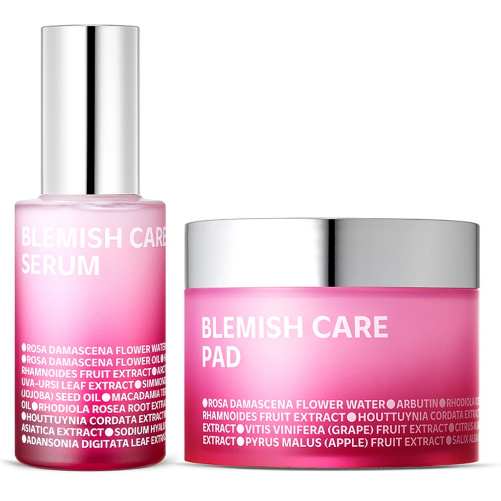 ISOI Blemish Care Up Blemish Serum 35ml + Blemish Pad 60p Set