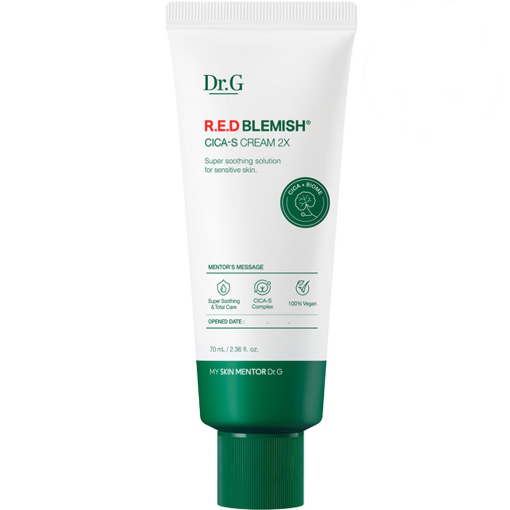 Dr.G Vegan Red Blemish Cica S Cream 2X 70ml