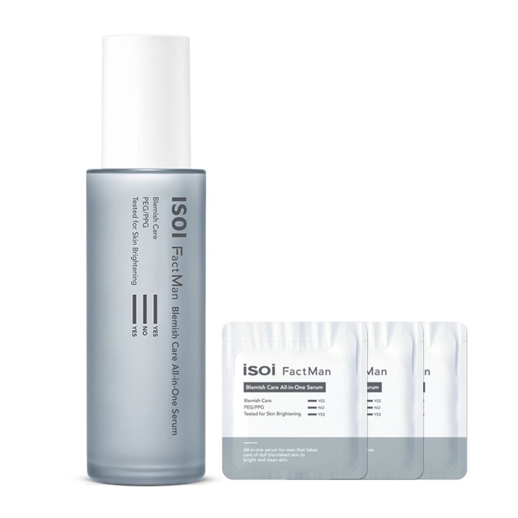 Isoi Factman Blemish Care All-in-one Serum 100ml + 3 All-in-one Serum Trials
