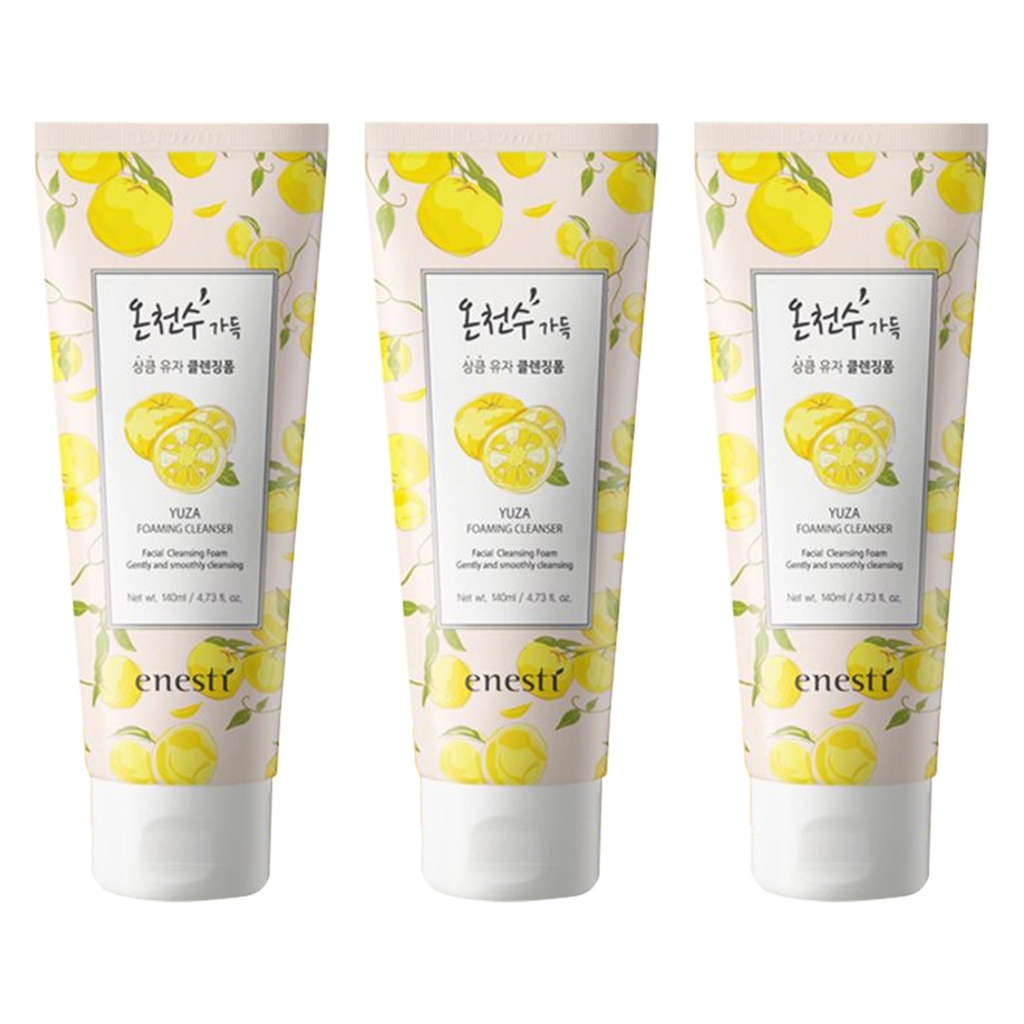 Ernesty Hot Spring Water Cleansing Foam Refreshing Citron
