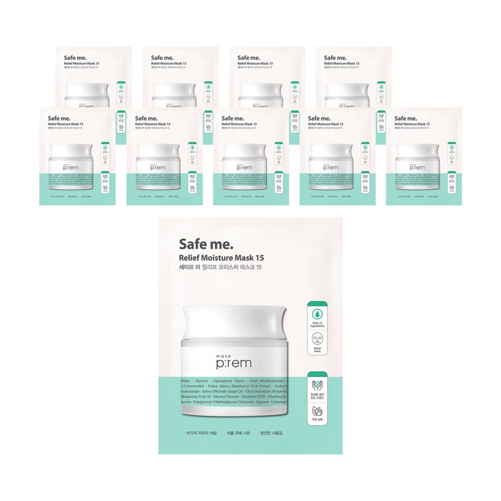 Makeprem Safe Me Relief Moisture Mask 15 25ml