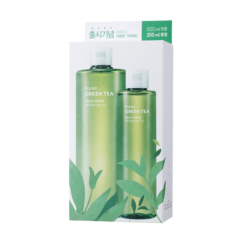 Nature Republic Clear Green Tea Water Mild Big Toner Special Set