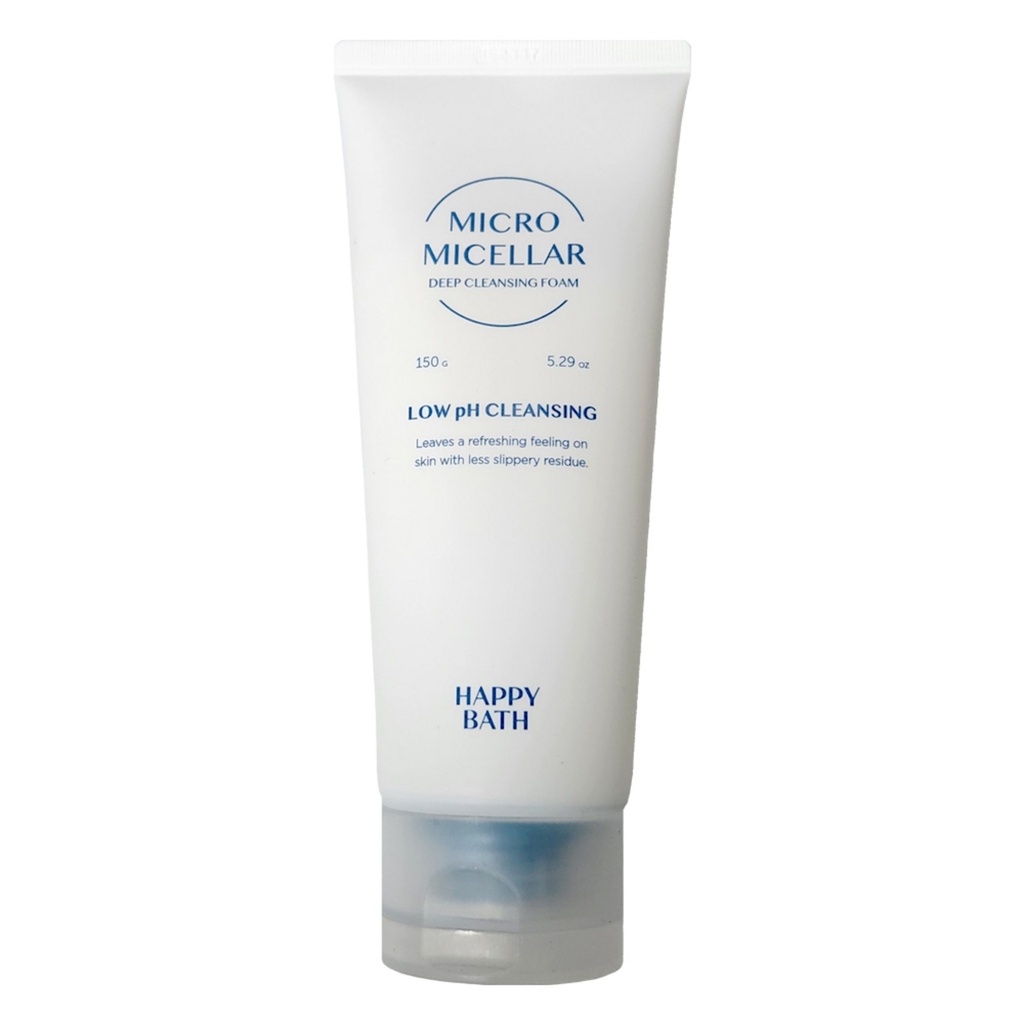 Happy Bath Micromicella Weak Acidic Deep Cleansing Foam