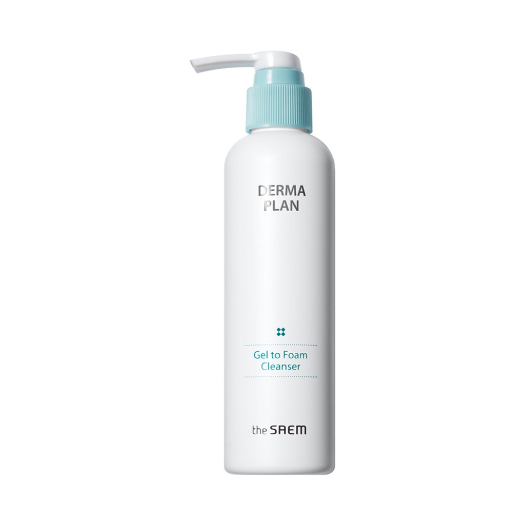 The Saem Derma Plan Gel to Foam Cleanser