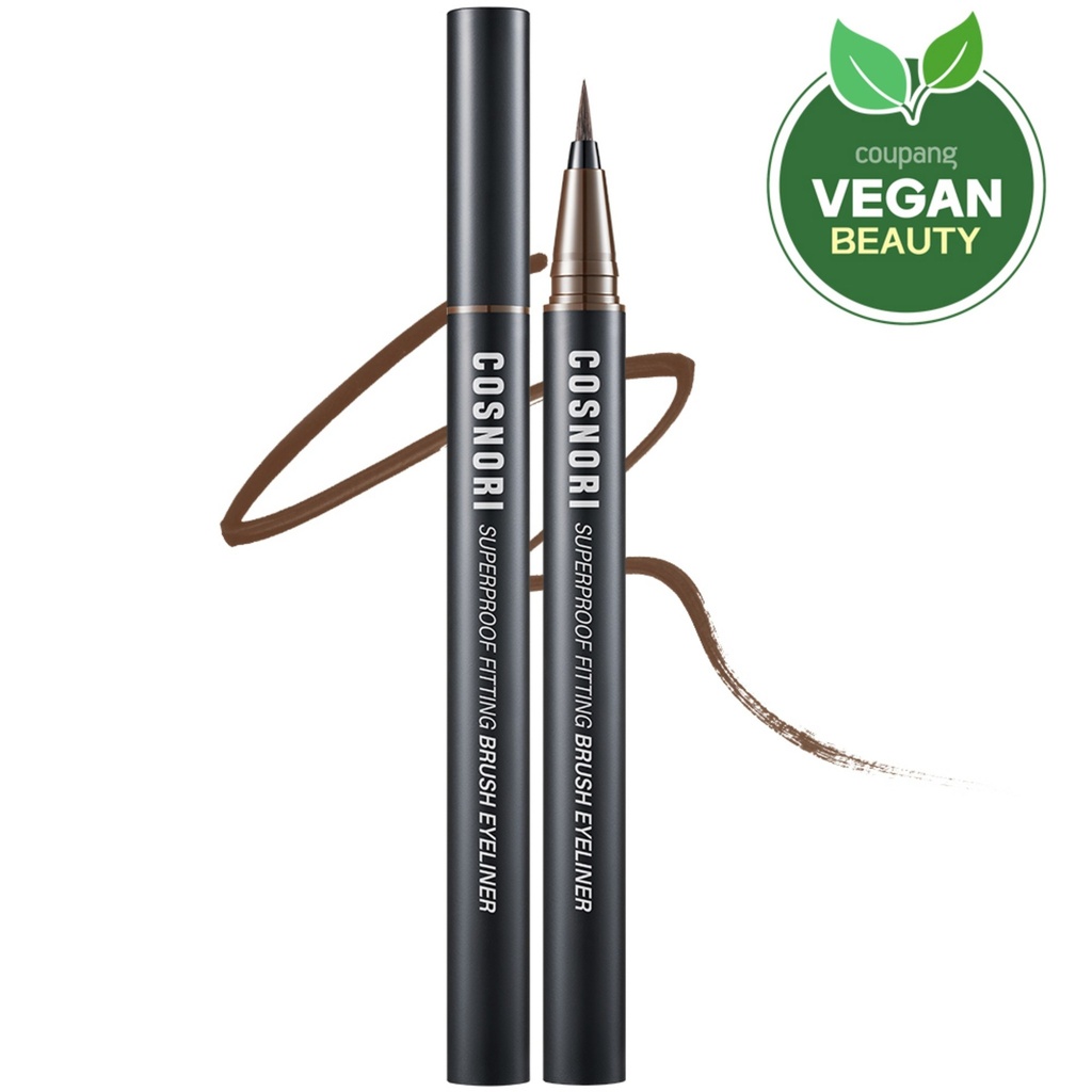 Kosnori Super Proof Fitting Brush Eyeliner 0.6g