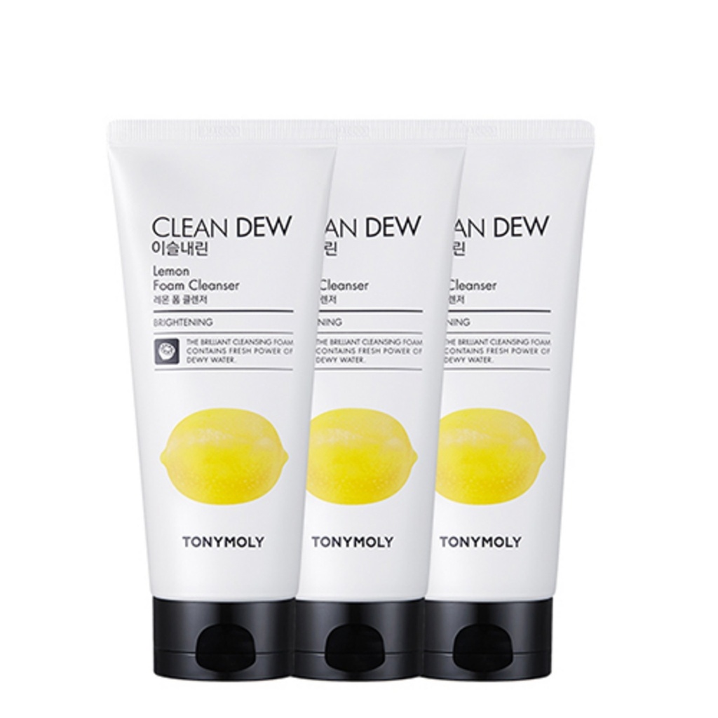 Tony Moly Dewy Foam Cleanser Lemon