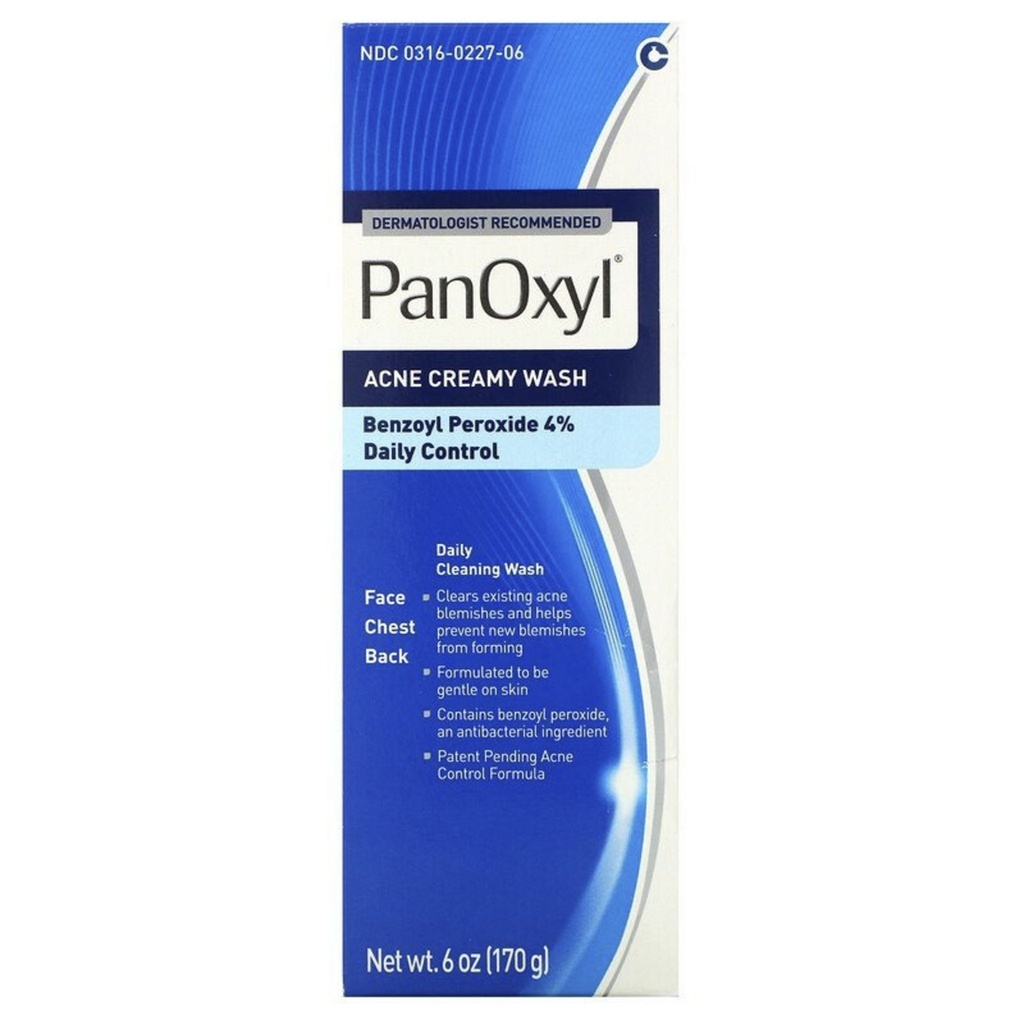 Panoxyl Acne Creamy Wash Daily Control